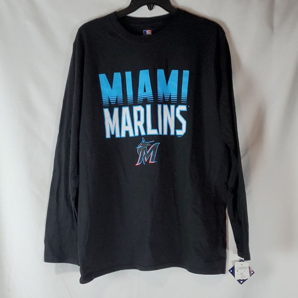 Miami Marlins Baseball shirt in size Large